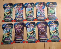 X10 Pokemon Scarlet & Violet Twilight Masquerade Booster Pack Sealed - Image 1