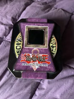 Yu-Gi-Oh! Shonen Jump's 1996 Collectible Empty Tin Purple - Image 1