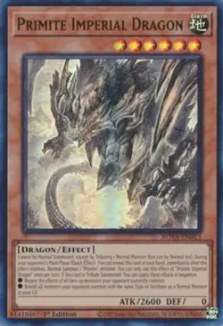 Yugioh! LP Primite Imperial Dragon - ROTA-EN013 - Ultra Rare - 1st Edition Light - Image 1