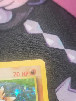 Pokemon TCG Hitmonchan Base Set Holo Unlimited Rare Card 7/102 MP - Image 5