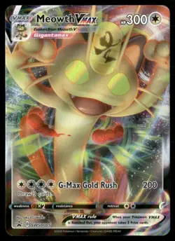 Meowth VMAX - Promo SWSH: Sword & Shield Promo Cards SWSH005 NM Pokemon TCG - Image 1