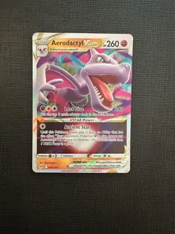 Aerodactyl VSTAR 093/196 Lost Origin Holo Ultra Rare Pokemon Card TCG English NM - Image 1