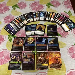 Riftbound League Of Legends TCG 44 Card Lot- 12 Holo - Sett Leona Teemo Blitz - Image 1