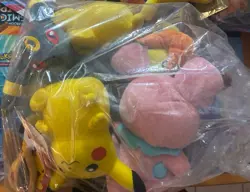 Vintage & Modern Pokemon Accessories Binders Toys Plushies Gold Card Coins 35lbs - Image 4