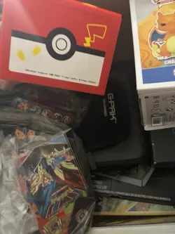 Vintage & Modern Pokemon Accessories Binders Toys Plushies Gold Card Coins 35lbs - Image 5