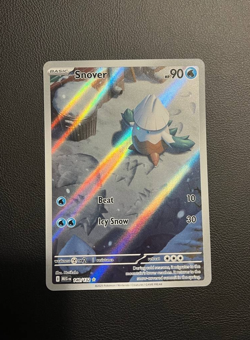 Pokemon Card - Snover 140/132 Illustration Rare - Mega Evolution Base Set NM - Image 1