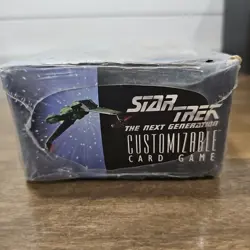 Star Trek Next Generation Customizable Card Game Sealed Expansion Sets Dmgd Box - Image 4