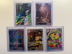 Pokemon Various AR Set Lot of 5 Japanese and Korean Cards - All NM - Image 1