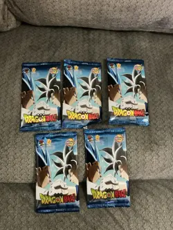 New Dragon Ball Booster Packs, Trading Cards, Anime - 5 Packs - Image 1