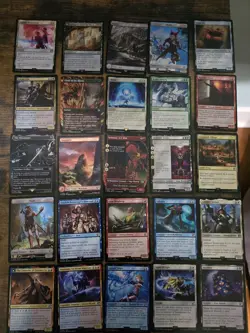 Lot Of 100 Foil MTG Final Fantasy Collector Booster Cards - NM/M - Image 4