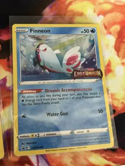 Finneon - SWSH240 - Lost Origin Stamp - SWSH Black Star Promo - Pokemon Card - Image 1