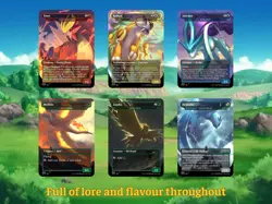 MTG Commander Deck - Pokemon-Inspired - 100 Cards + Bonus (With Box) - Image 3