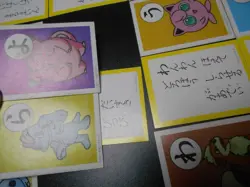 Pokemon JP Traditional Poker Playing Card Karuta x8 Clefairy Jigglypuf etc #2093 - Image 3