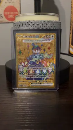 Pokemon TCG Terapagos EX Holo Card Stellar Crown Series 170/142 Sv07 - Image 1