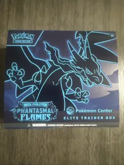 Phantasmal Flames Pokemon Center ETB EMPTY (NO PACKS OR CARDS) - Image 1