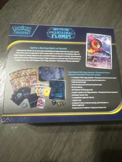Phantasmal Flames Pokemon Center ETB EMPTY (NO PACKS OR CARDS) - Image 3