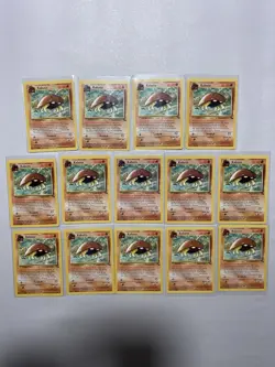 Kabuto 50/62 Fossil Set- 14 Card Lot Near Mint Condition Vintage WOTC - Image 1