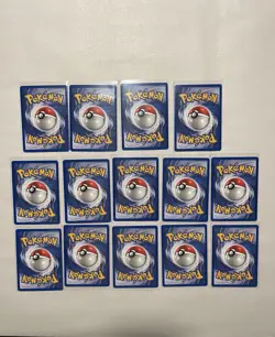 Kabuto 50/62 Fossil Set- 14 Card Lot Near Mint Condition Vintage WOTC - Image 2
