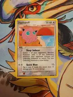 Jigglypuff - ex FireRed & LeafGreen 65/112 2004 Pokemon TCG Card - NM - Image 1