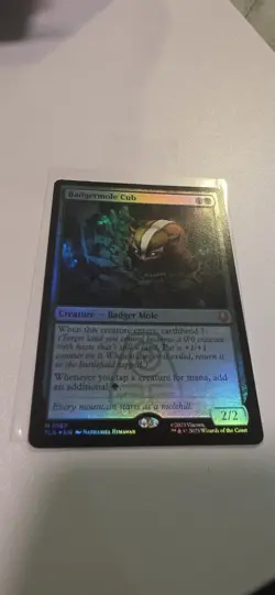 x1 Badgermole Cub (Foil) #167 MTG Avatar: The Last Airbender - #167 - Image 2