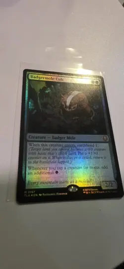 x1 Badgermole Cub (Foil) #167 MTG Avatar: The Last Airbender - #167 - Image 3