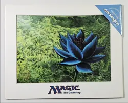 MAGIC MTG BLACK LOTUS 1998 SEALED ART PRINT CHROMA CEL BY ANI-MAGINE - Image 1