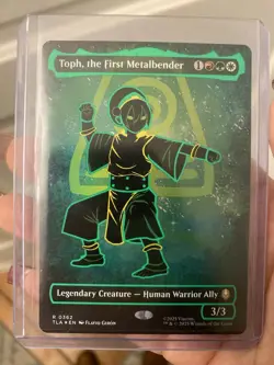 Toph, the First Metalbender - Neon Ink - MTG x Avatar the Last Airbender - Mint - Image 3