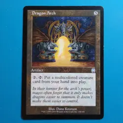 ​Dragon Arch Magic the Gathering MTG Apocalypse PL Authentic Commander EDH - Image 1