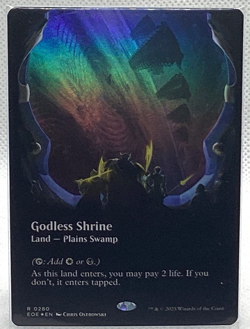 Godless Shrine (Borderless) Edge of Eternities Foil - Image 1
