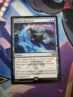 Narset's Reversal 0092 Non Foil Rare Tarkir Dragonstorm Commander MTG NM - Image 1