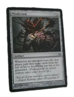 Mindcrank 2011 New Phyrexia Colorless Uncommon Artifact MTG - Image 1