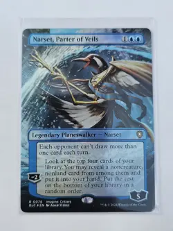 Narset, Parter of Veils (Borderless) Commander: Bloomburrow Foil - Image 1