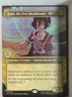 Toph, the First Metalbender (Showcase) Avatar: The Last Airbender Foil - Image 1