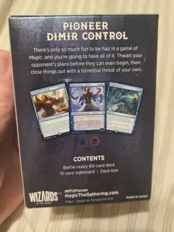 MTG Magic Dimir Control Pioneer Challenger Deck 2022 New Factory Sealed - Image 2