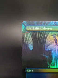 Darkslick Shores (Borderless) Phyrexia: All Will Be One Foil 372 LP - Image 3