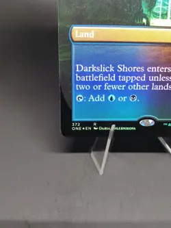 Darkslick Shores (Borderless) Phyrexia: All Will Be One Foil 372 LP - Image 5