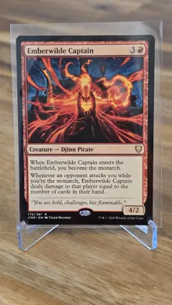 EMBERWILDE CAPTAIN 175/361 Rare Commander Legends MTG - Image 1