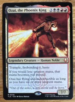 MTG Avatar: The Last Airbender, Ozai, the Phoenix King - Image 1