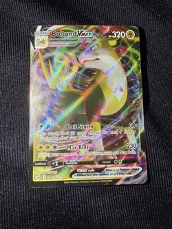 Pokemon Boltund VMAX 104/264 Fusion Strike Ultra Rare Holo NM - Image 1
