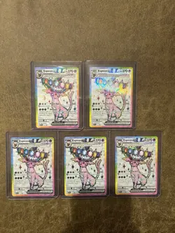 Pokemon: 5x Umbreon & Espeon Black Star Promo SVP175 SVP176 ALL PACK FRESH - Image 4
