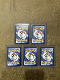 Pokemon: 5x Umbreon & Espeon Black Star Promo SVP175 SVP176 ALL PACK FRESH - Image 5