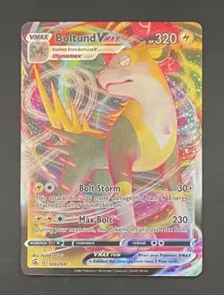 Pokemon Card Boltund VMAX 104/264 Fusion Strike - Near Mint - Image 1