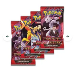 Pokemon TCG Destined Rivals Sleeved Booster Packs Lot Of 20 Factory Sealed New - Image 1