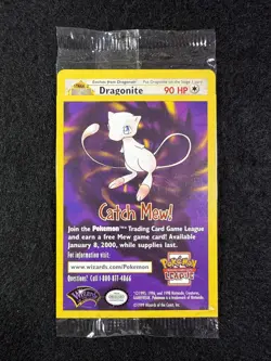 1x Sealed DRAGONITE # 5 Black Star Promo WB Movie WOTC Pokemon Card (Purple) - Image 1