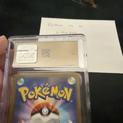 CGC Pristine 10 Japanese Pokemon TCG Charizard EX 066/108 SV3 Ruler of the Flame - Image 5