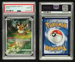 Eevee Chinese Pokemon Scarlet & Violet Gem Pack Volume 2 (CBB2 C) PSA 10 GEM MT - Image 3