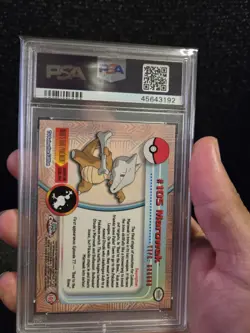 PSA 10 2000 Pokemon Game Topps Chrome Marowak TV Rare Base Set Series 2 GEM MINT - Image 4