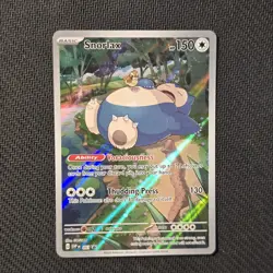 Pokemon TCG Snorlax SVP 051 Pokemon Scarlet and Violet Promo - Image 2
