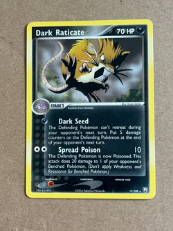 Dark Raticate (17/109) Team Rocket Returns - Rare - Vintage - LP - Pokemon TCG - Image 1