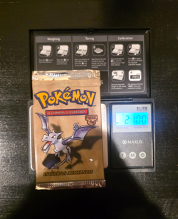 Pokemon PORTUGUESE Fossil Booster Pack - Unlimited WOTC - Image 1